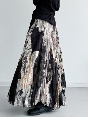 Printed Y2K Skirts