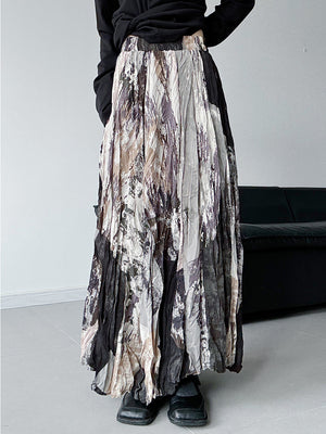 Printed Y2K Skirts