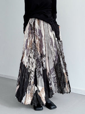Printed Y2K Skirts