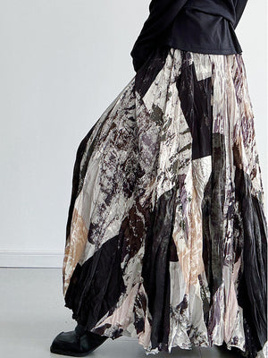 Printed Y2K Skirts