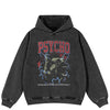 Psycho Dog Graphic Hoodies Y2K