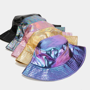 Pu Color Bucket Hat