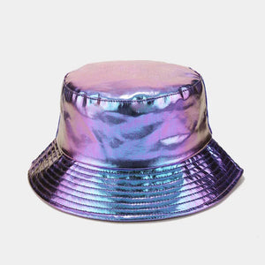 Pu Color Bucket Hat