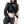 PU Jacket One Shoulder - product view on white background