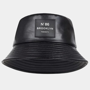 Pu Leather Bucket Hats