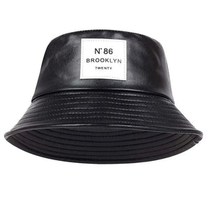 Pu Leather Bucket Hats