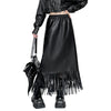 PU Leather Gothic Skirt
