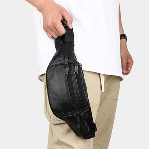 PU Leather Men Crossbody Sling Bag