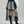 Pu Leather Ruffles Y2K Skirt