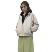 PU Leder Frühlingsjacke Damen Neu