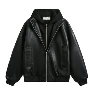 PU Leather Spring Jacket Women New