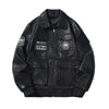 PU Leather Techwear Jacket