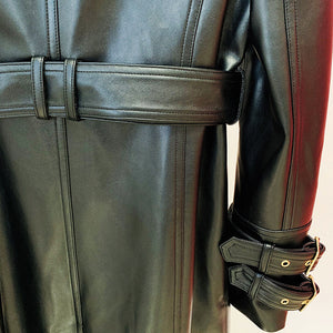 PU Leather Trench Spring Jacket Women