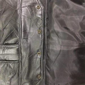 PU Leather Utility Vest