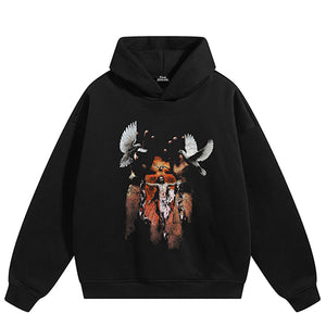 Pullover Y2K Hoodies Men