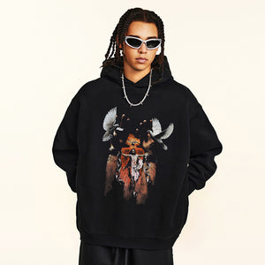 Pullover Y2K Hoodies Men