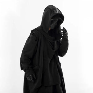 Punk Safari Techwear Coat in multiple colourways — dark techwear streetwear, view 4 of 7