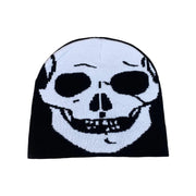 Punk Skull Beanie Y2K