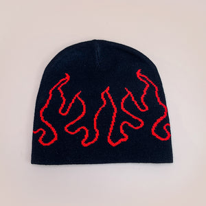 Punk Skull Beanie Y2K