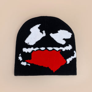 Punk Skull Beanie Y2K