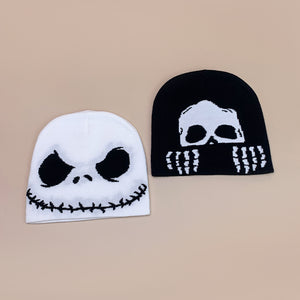 Punk Skull Beanie Y2K