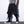 Punk Style Multi-pocket Comfortable Black Pant