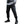 Punk Style Multi-pocket Outdoor Vibrant Black Pant - product view on white background