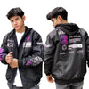Chaqueta Cyberpunk morada