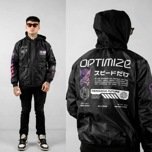 Purple Cyberpunk jacket