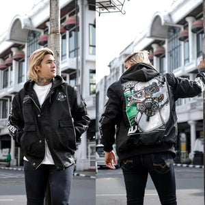 Purple Cyberpunk jacket