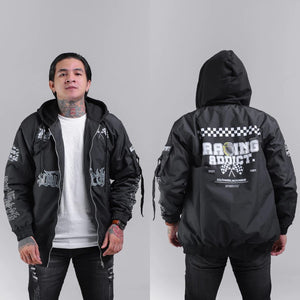 Purple Cyberpunk jacket