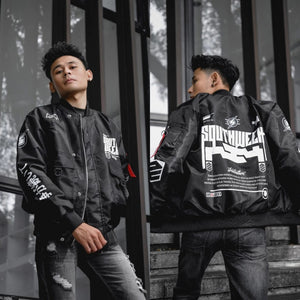 Purple Cyberpunk jacket