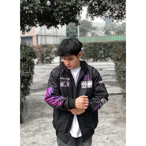 Purple Cyberpunk jacket