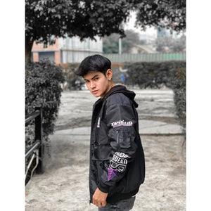 Purple Cyberpunk jacket