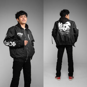 Purple Cyberpunk jacket