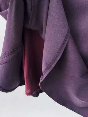 Purple Mermaid Skirt Y2K