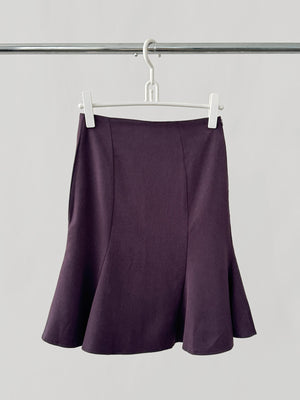 Purple Mermaid Skirt Y2K