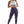 Purple Scrunch Butt Leggings - product view on white background