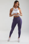 Purple Scrunch Butt Leggings