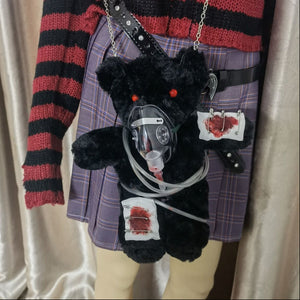 Purse Y2k Gothic Bear Doll