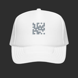 QR Code Print Trucker Hat