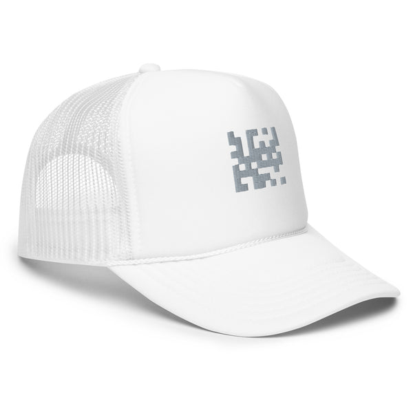 QR Code Print Trucker Hat