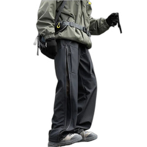Quick-dry Waterproof Black Pant - product view on white background