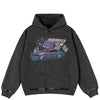 Racing Car Graphic Y2K Hoodie