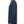 Side view of a man in the Navy Blue raglan long sleeve shirt, long sleeve and straight hem over shorts