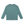 Back view of the Teal Green long sleeve shirt laid flat, showing the curved tonal panels on the sides