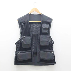 Rainbow Cargo Vest Reflective