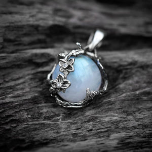 Rainbow Moonstone Necklace