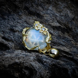 Rainbow Moonstone Necklace