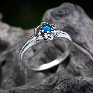 Rainbow Moonstone Ring